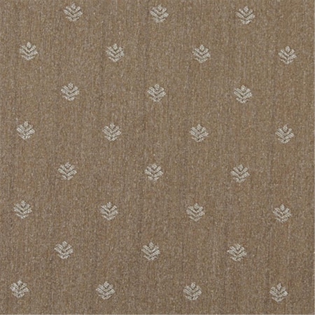 Designer Fabrics 54 in. Wide Light Brown And Beige- Leaves Country Style Upholstery Fabric C655